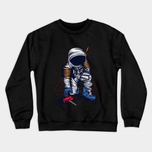 Abstracts Space Crewneck Sweatshirt